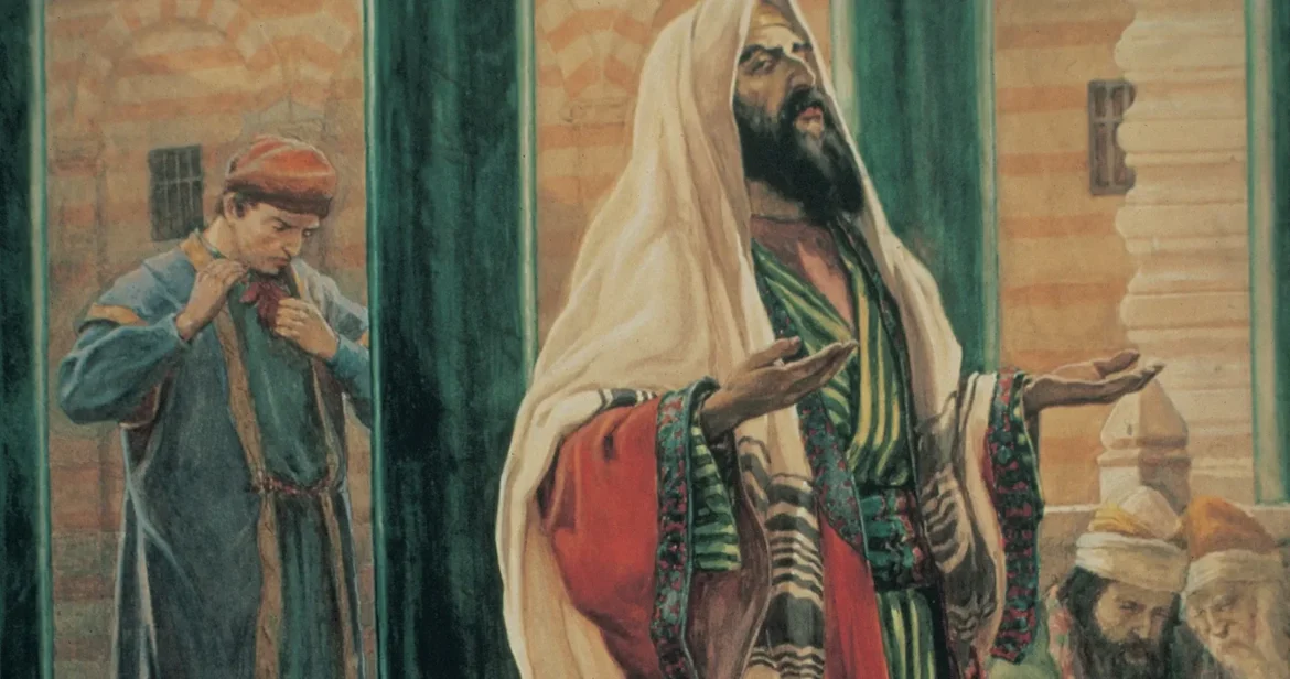 farizej i carinik u hramu